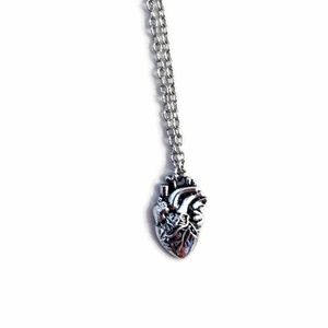 Anatomical Heart Necklace